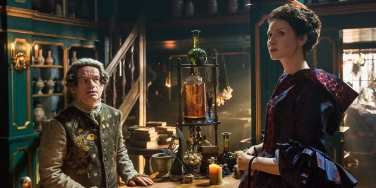 Mestre Raymond e Claire em Outlander