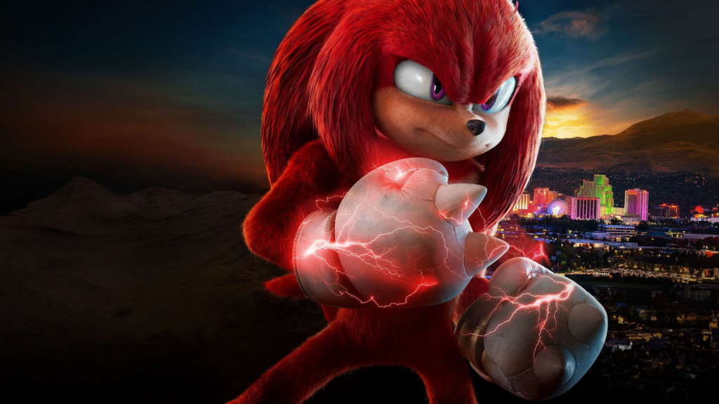 A série knuckles está disponível no Paramount+