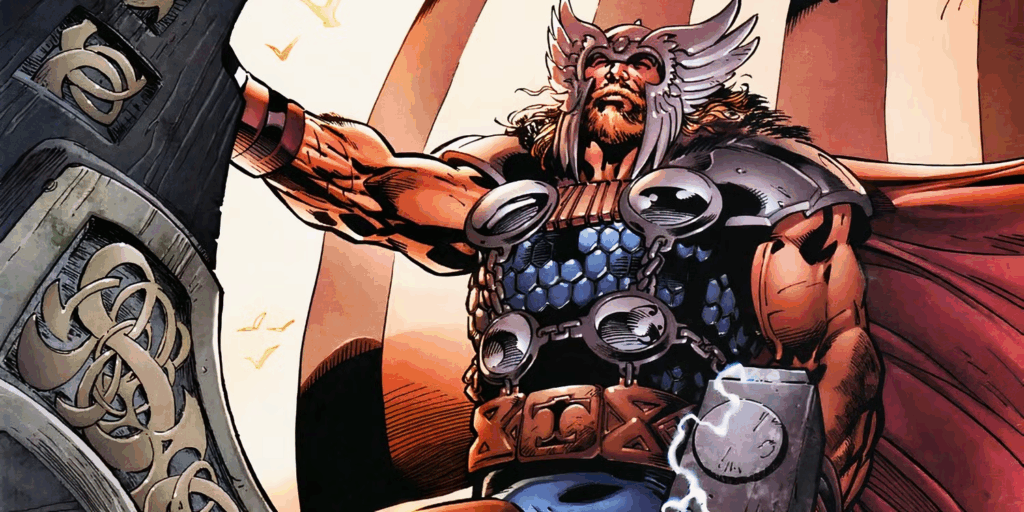 Representação do Thor em HQ