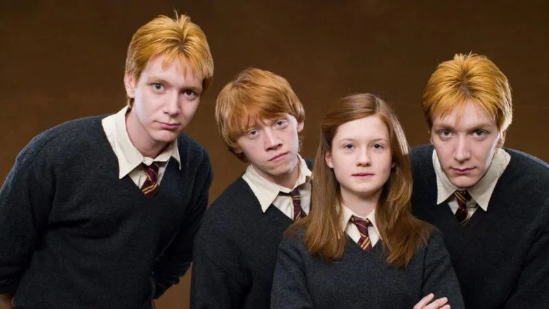 Atores que viveram os irmãos Weasley nos filmes de Harry Potter