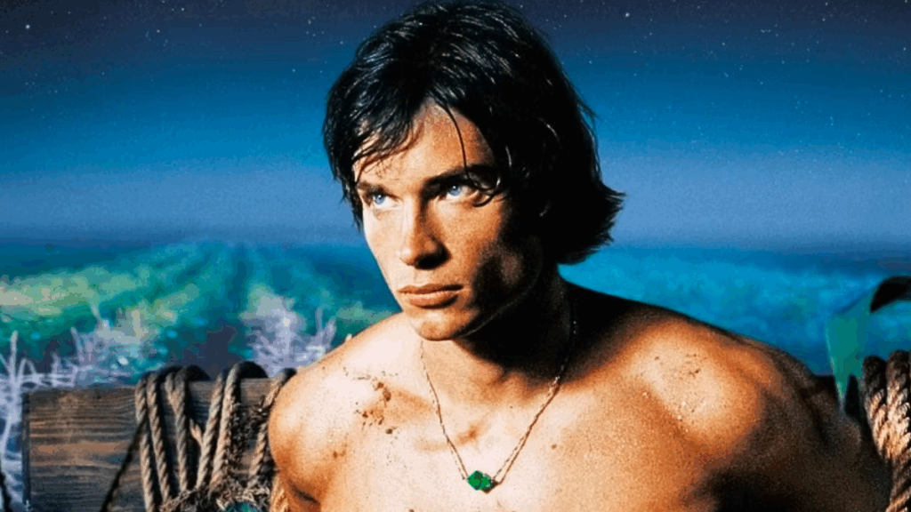 Tom Welling no início de Smallville
